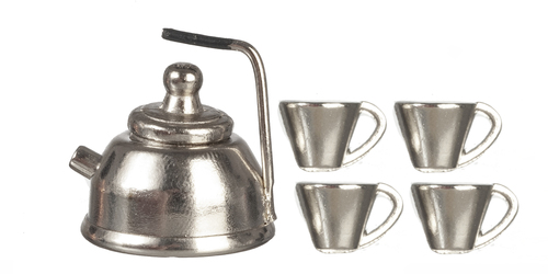 SILVER TEA SET/5
