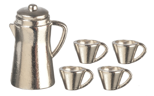 SILVER COFFEE SET/5
