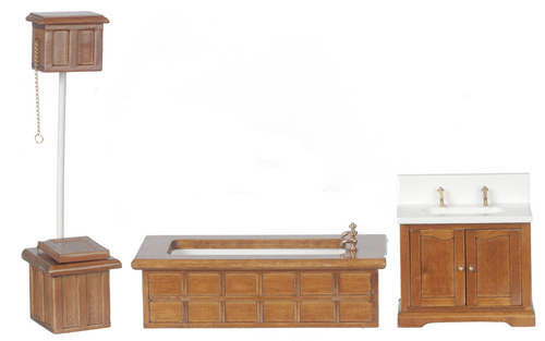 3pc VICT.BATH/WALNUT/CB