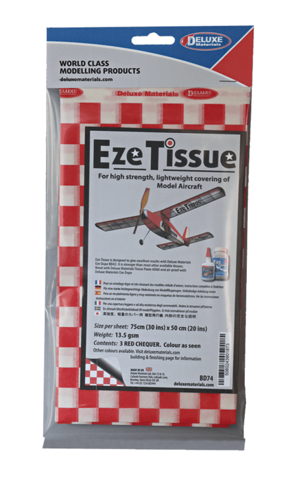 EZE TISSUE/RED CHECKER/5