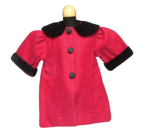 WINTER COAT/RED/18inDOLL