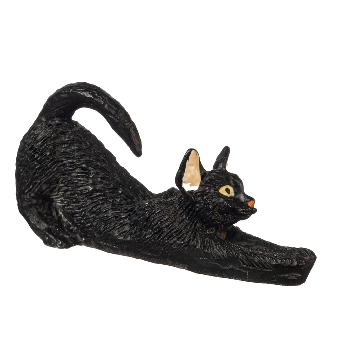 CAT STRETCHING/BLACK