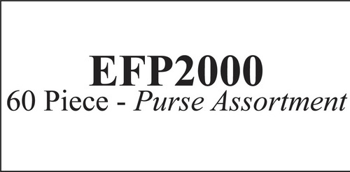 PURSE ASSORTMENT/60 PURSE