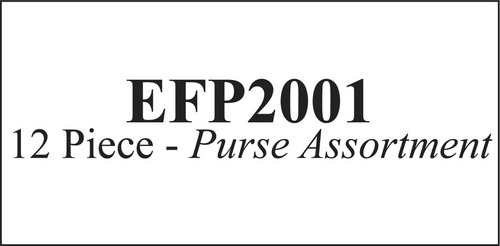 PURSE ASSORTMENT/12 ASTD