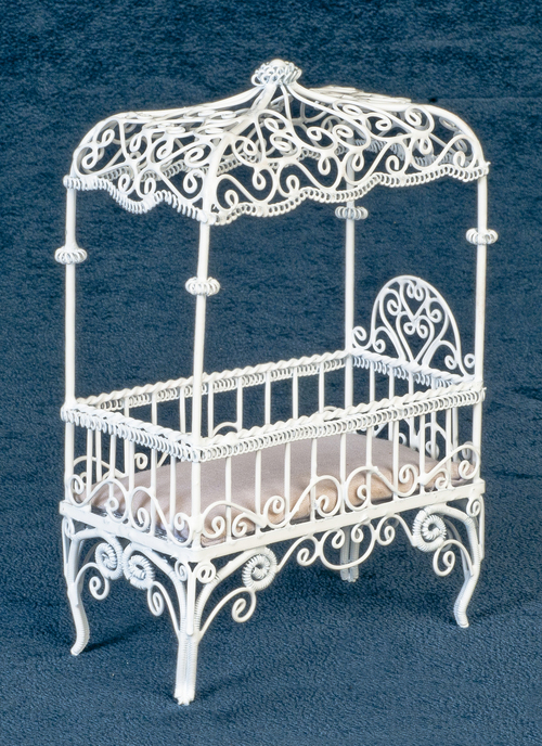BABY CANOPY BED/WHITE/CB