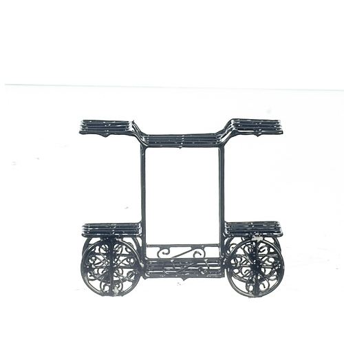 SMALL SERVING CART/BLACK
