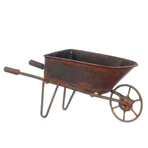 RUSTED WHEELBARROW/CB