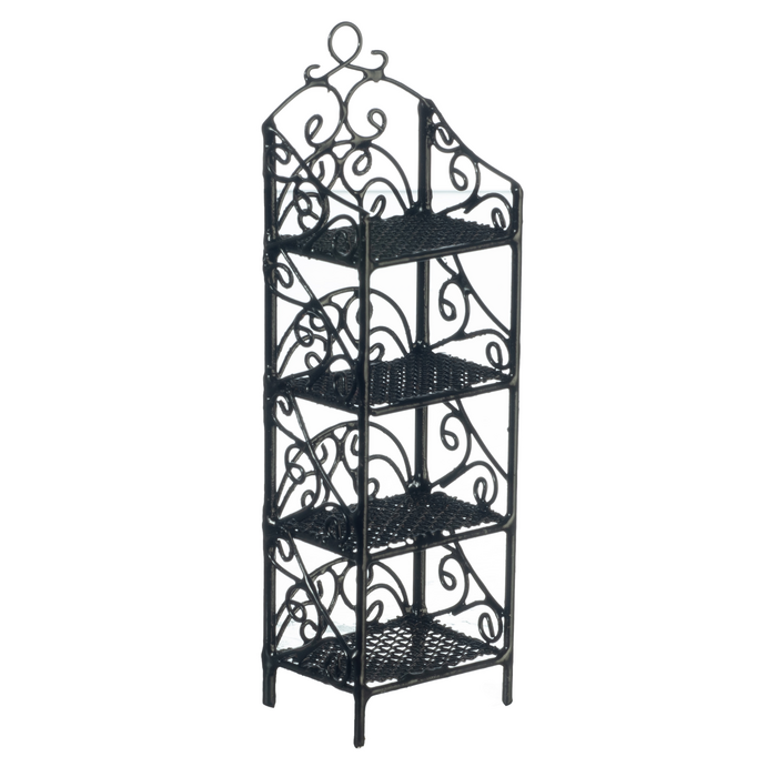 SMALL 4 TIER SHELF BLACK
