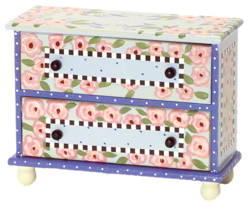 2 DRAWER ROSE CHEST
