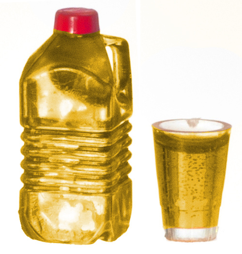 1/2 GAL/APPLE JUICE W/GL