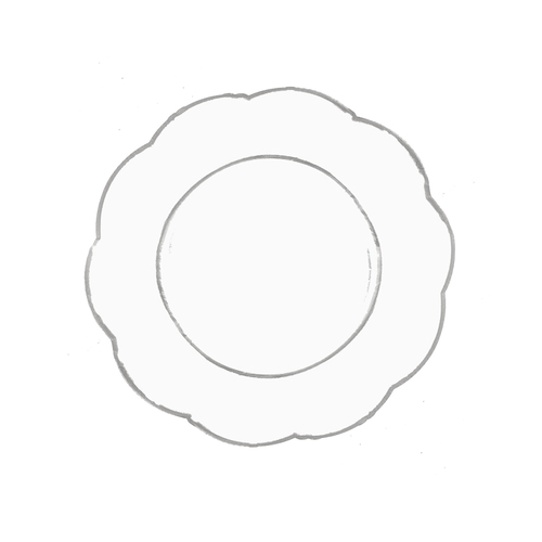SALAD PLATES/CLEAR/12