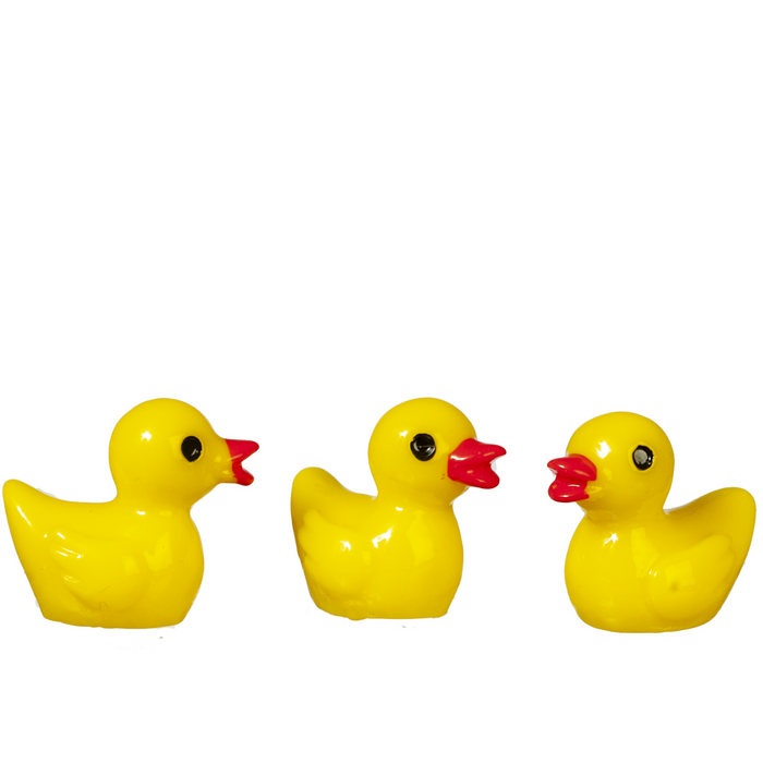 3/4in MINI YEL DUCKS/12