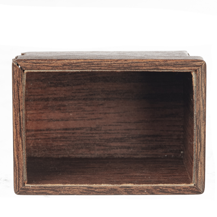 SHADOW BOX W/FRAME/BROWN
