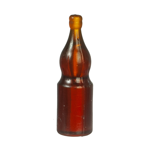 SYRUP BOTTLE/BROWN/12