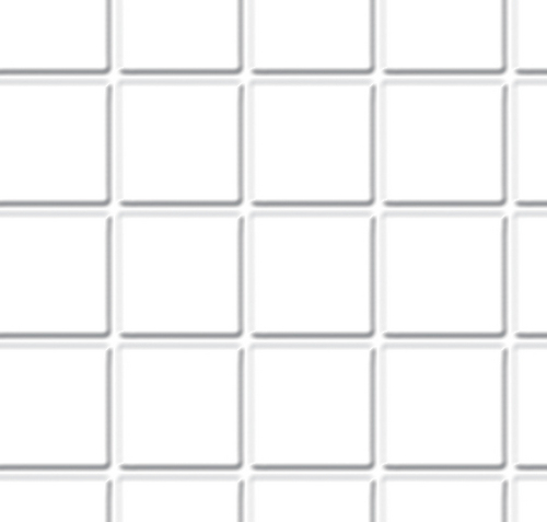 WHITE TILE 1/4in SQ