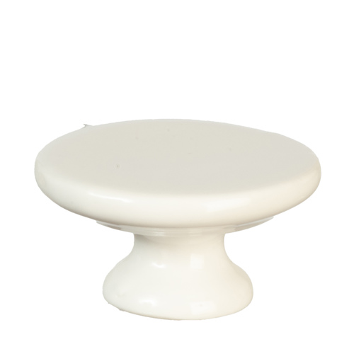 PEDESTAL TRAY/WHITE