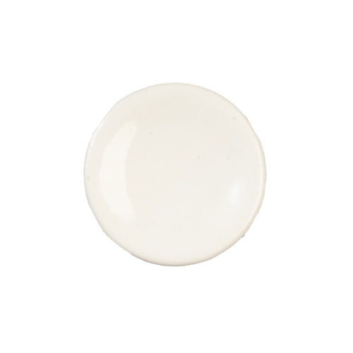 ROUND CERAMIC PLATE/WHITE