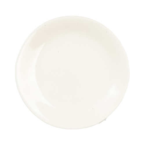 ROUND PLATE/WHITE