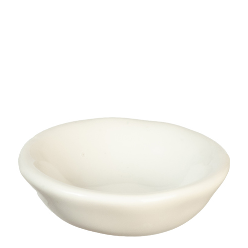ROUND CERAMIC BOWL/WHITE
