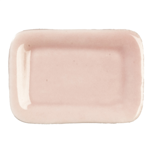RECT.CERAMIC PLATE/PINK