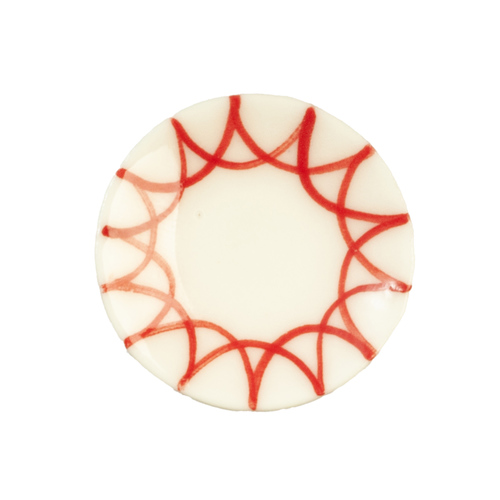 SM.CER.PLATE W/DESIGN