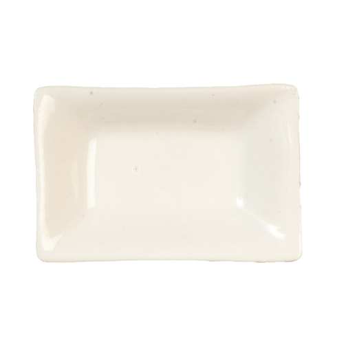 SM.RECT.CER.PLATE/WHITE
