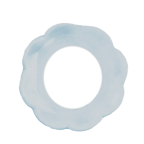 MED.RD.CER.PLATE/BLUE TR