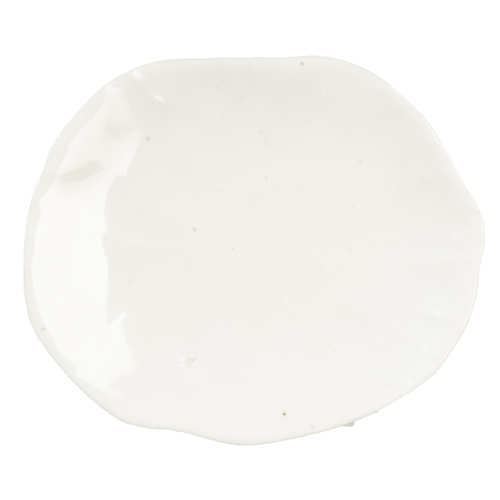 MED.OVAL PLATE/WHITE