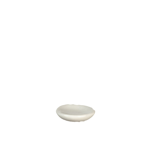 SMALL CERAMIC PLATE/WHITE