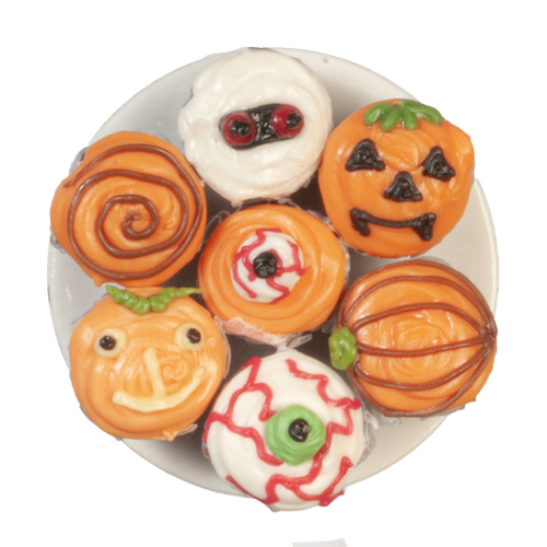 7 CUPCAKES/PLTE/HALLOWEEN