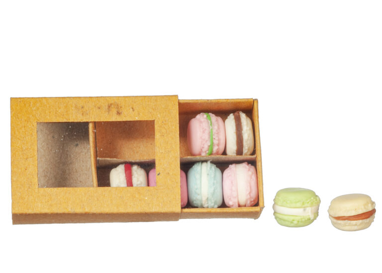 MACARON BOX/8/BROWN