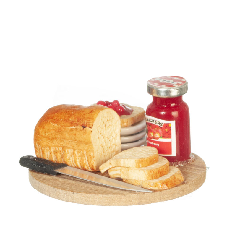 TOAST SET ON A BOARD