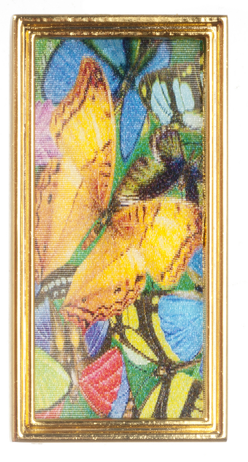 BUTTERFLIES/GOLD METAL FR