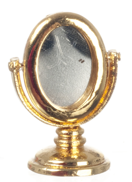 GOLD DRESSING TABLE MIRR.
