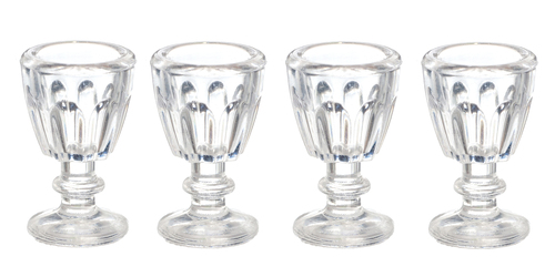 CRYSTAL GLASSES/SET/4