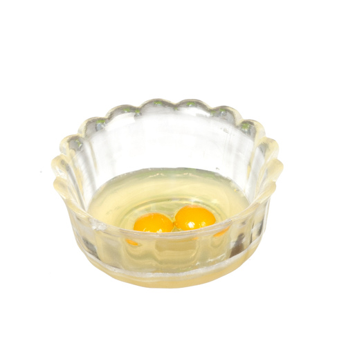 BOWL WITH RAW EGGS