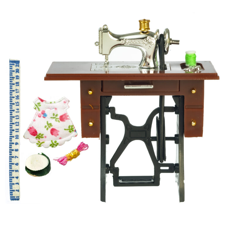 SILVER SEWING MACHINE W/A