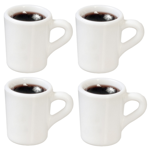 COFFEE MUGS/SMALL/SET/4