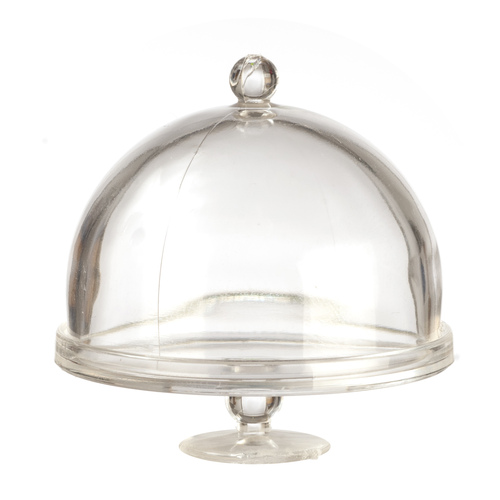 COVERED CAKE DISH/ROUND