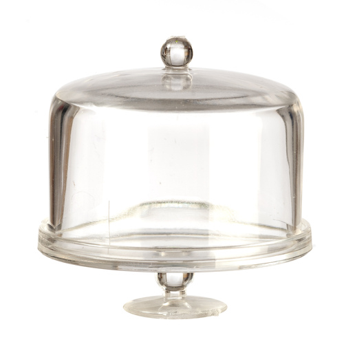COVERED CAKE DISH/CYLIND