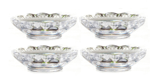 LARGE CLEAR BOWLS/4