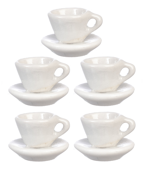 CUPS AND SAUCERS/10pcs