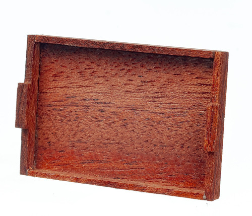SMALL WOODEN TRAY/MAHOGA
