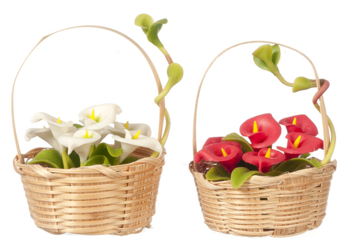 HAND MADE FLOWER BASKET/2