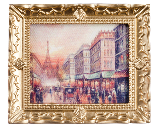 PARIS STREET IN FRAME