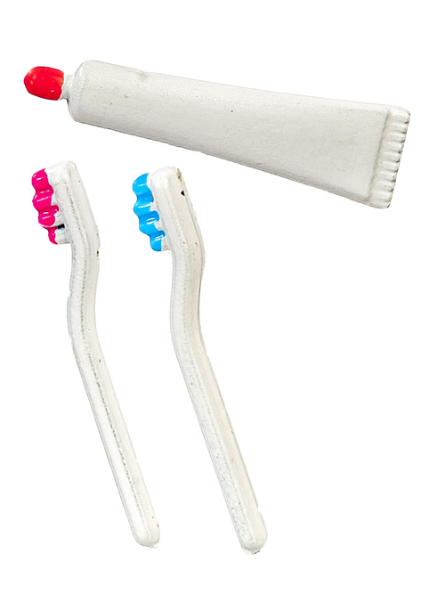 TOOTHPASTE & 2 BRUSHES