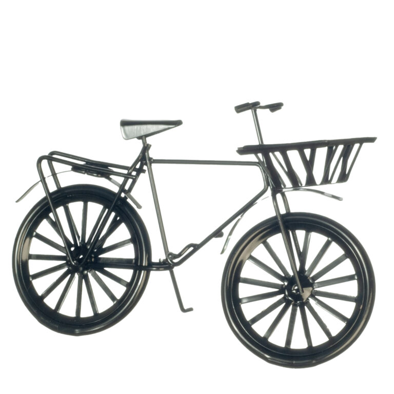 BICYCLE W/BASKET/BLACK