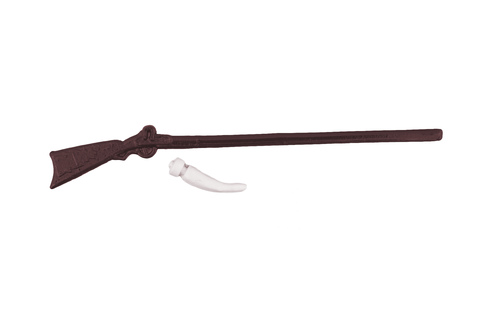 RIFLE/POWDER HORN