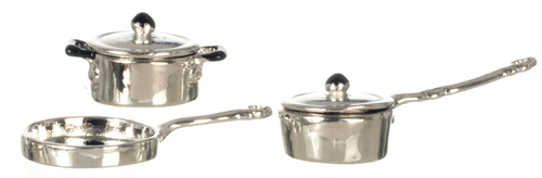 ALUMINUM CASSEROLE SET/5