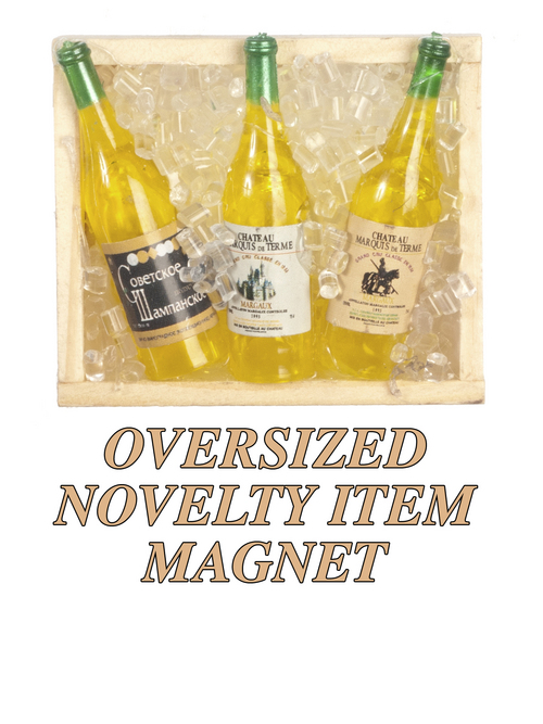 BOX OF ICE/3 WINE BOTTLE